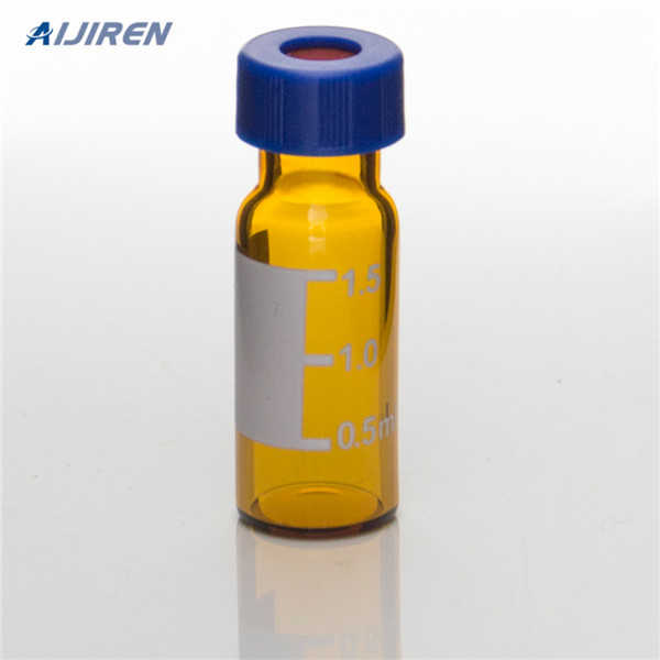 Free sample 2ml HPLC vial insert with mandrel interior and polymer feet for hplc vials Waters